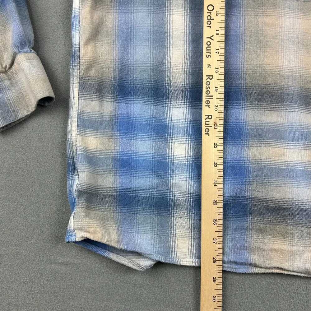 Peter Millar Shirt Mens XL‎ Crown Crafted Trento Italian Flannel Plaid Button Up